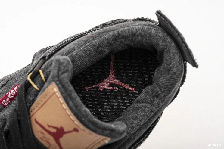 AO2571-001 Black Denim 4 Jordan Levi's Air 1101